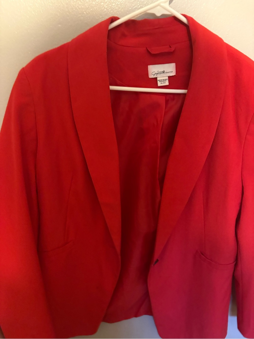 Jessica Howard Bright Red Women's Blazer